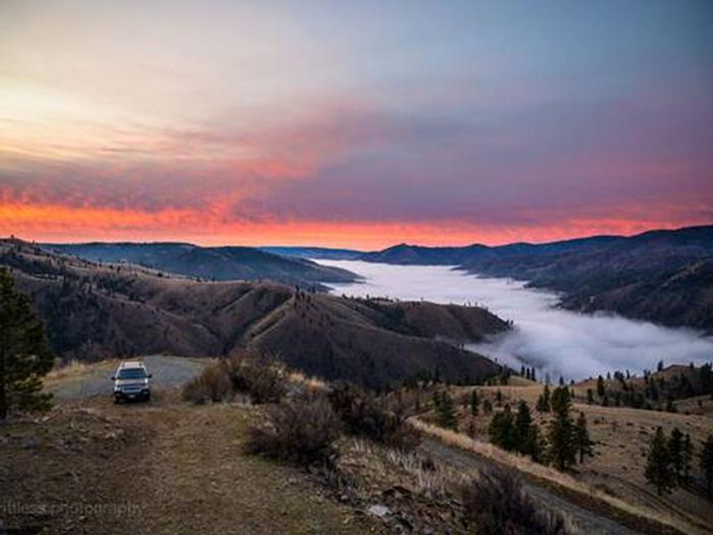 Sunrise from the lookout.