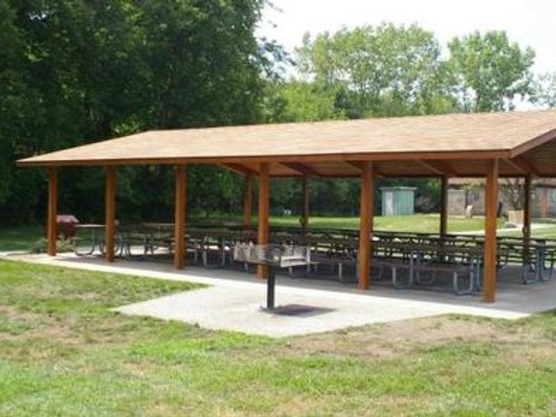 View of the Prairie View shelter