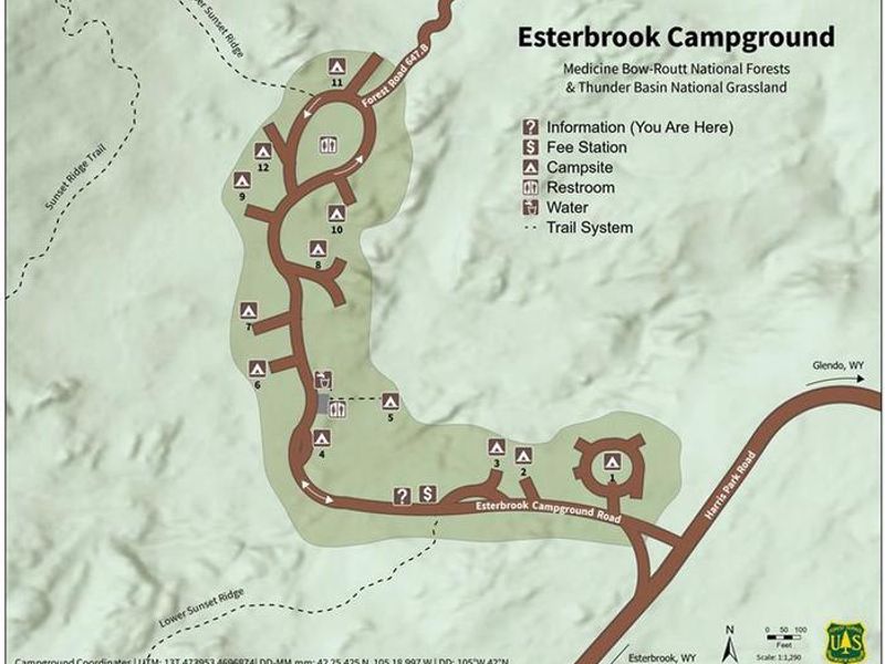 Campground map