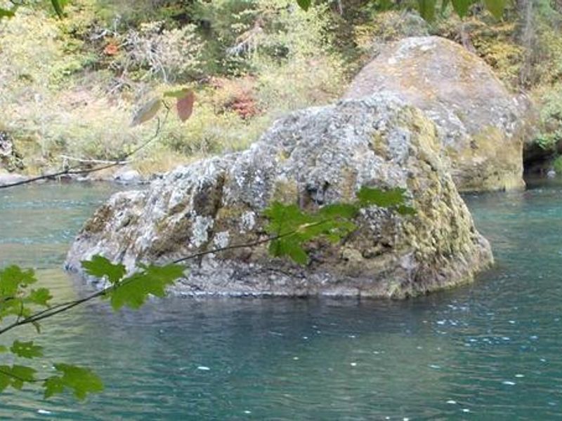 River near Boulder Flat Campground