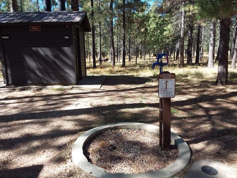 CANYON POINT Loop A Water Spout and Toilets