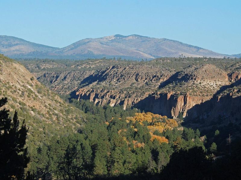 The campsites at Juniper Family Campground are open year-round. The landscape of Bandelier changes with seasons and provides reason to visit any time of year.