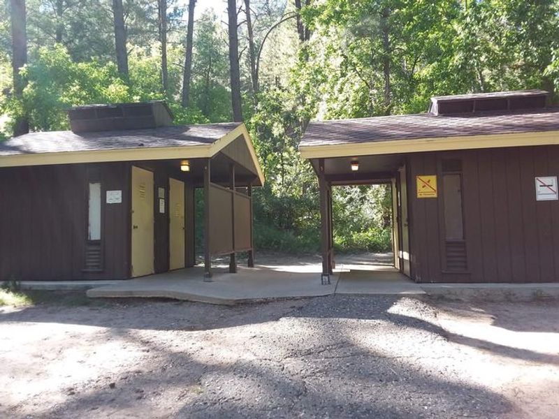 Cave Springs Campground Vault Toilets