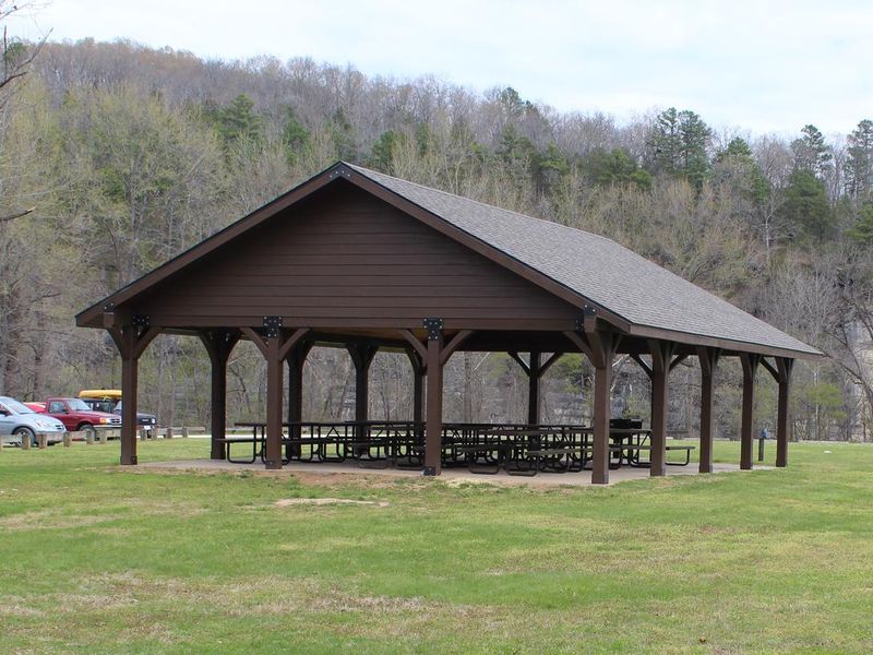 Ozark Pavilion within Ozark Campground