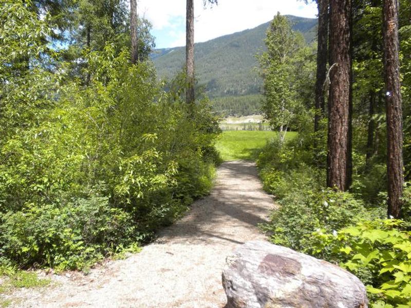 SOUTH DICKEY LAKE-Trail to Grassy Area from Site 2