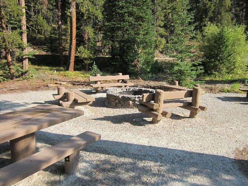 Fire pit at Grasshopper