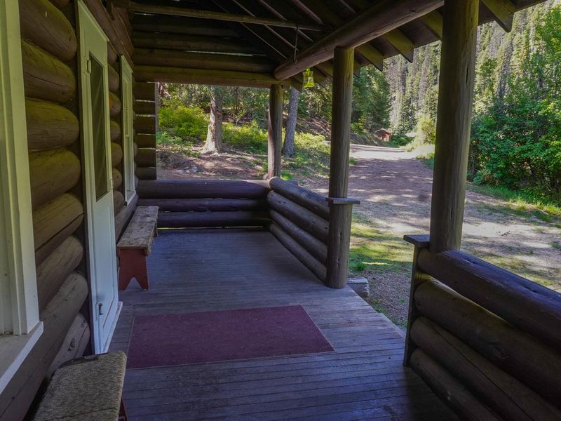View of Magruder Rangers House Front Porch