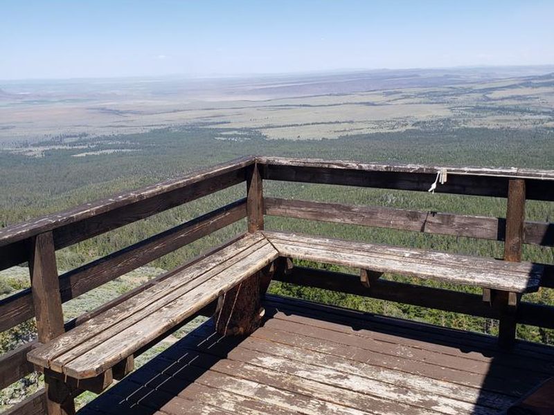 View of Adjacent Landscape from Lookout