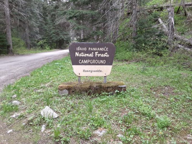 Honeysuckle Entrance Sign