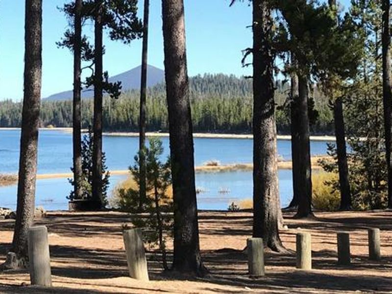 Crescent Lake from Contorta Point Campground