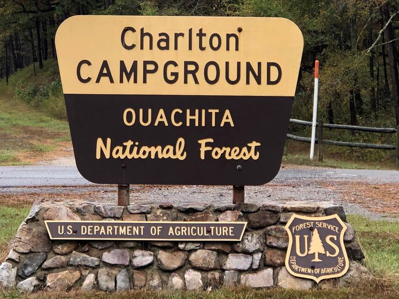Charlton Campground Site Sign