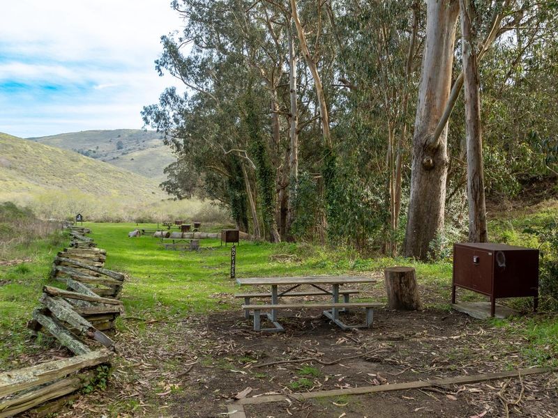 View of Haypress Campground from Site 5.