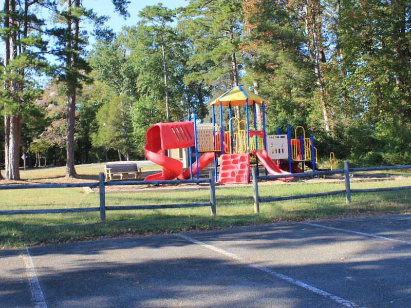 Welcome to Buffalo Park! This is a picture of the playground here in the Day Use Area at Buffalo Park. 