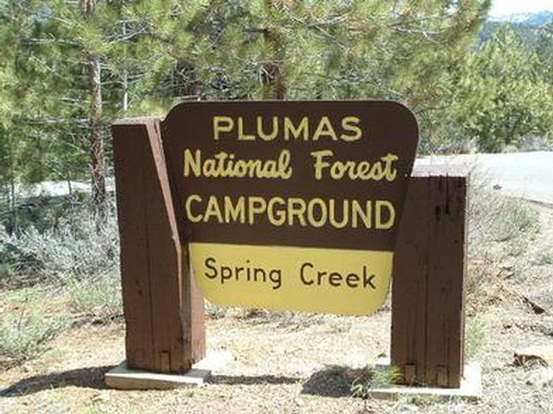 Spring Creek CG Sign