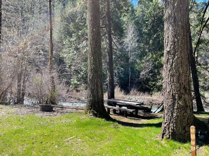 All of the sites are located close to the river, with some directly on the bank.