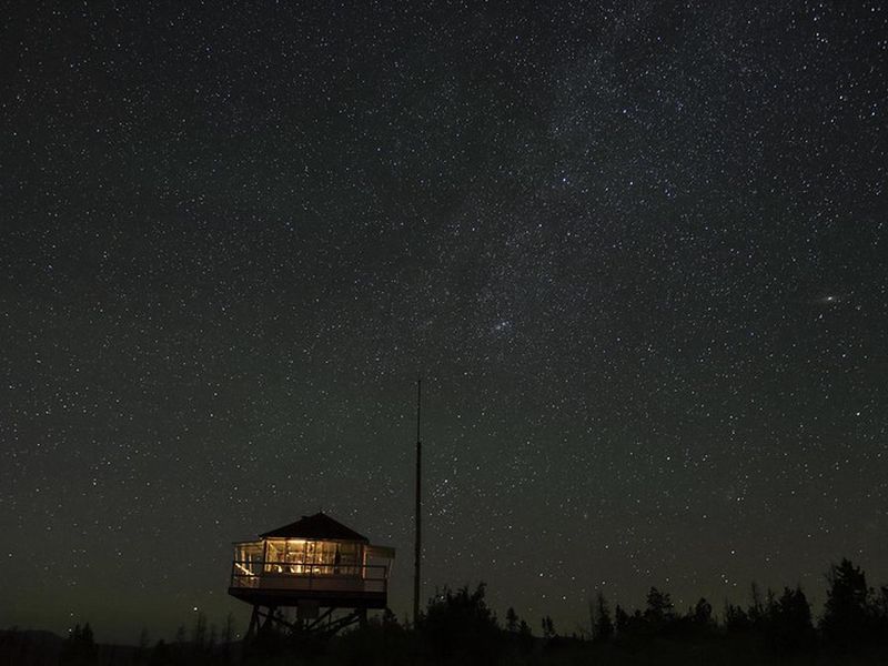 stargazing from McCart Lookout