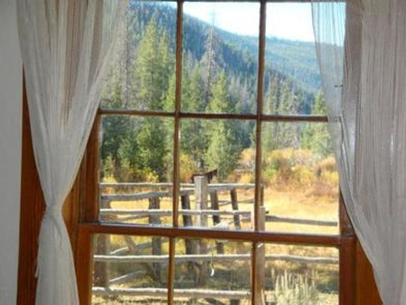 Yellowjacket Guard Station, View out Window