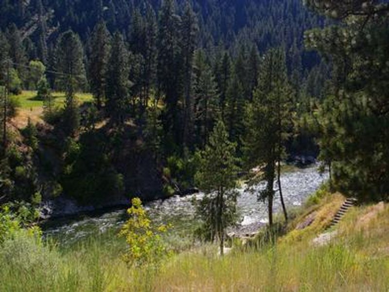 South Fork Payette--Hot Springs at river's edge
