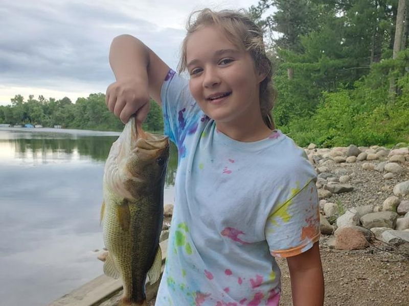 Catch of the day at the upper fishing pier
