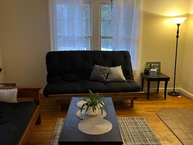 Living Room of Palisades Ranger Residence Cabin