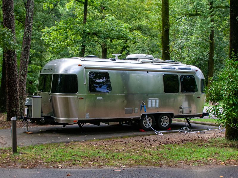 All sites come with full RV hookups for electric and water.