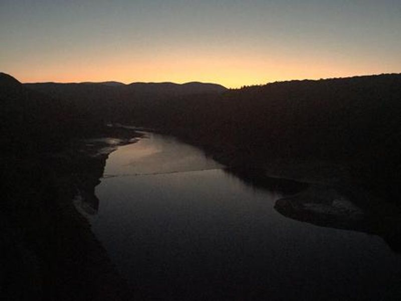 Ball Mountain Lake at Sunset