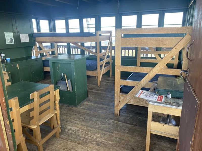  Looking into cabin from entrance