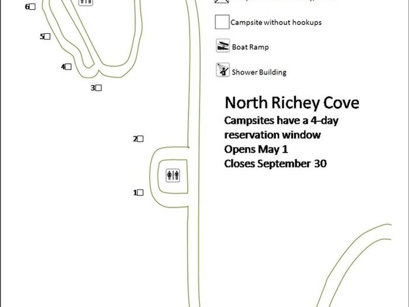 North Richey Cove Map