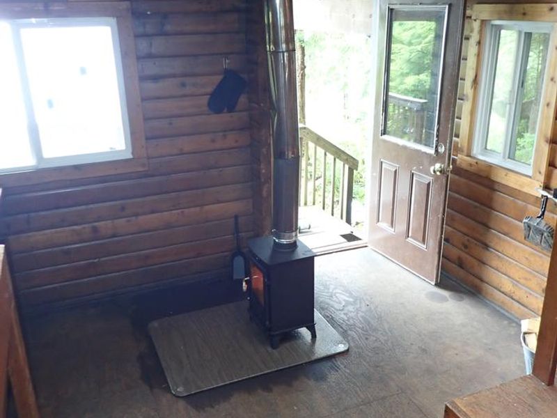 Fish Creek Cabin entrance 