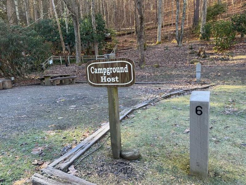 Campground host available on site. 