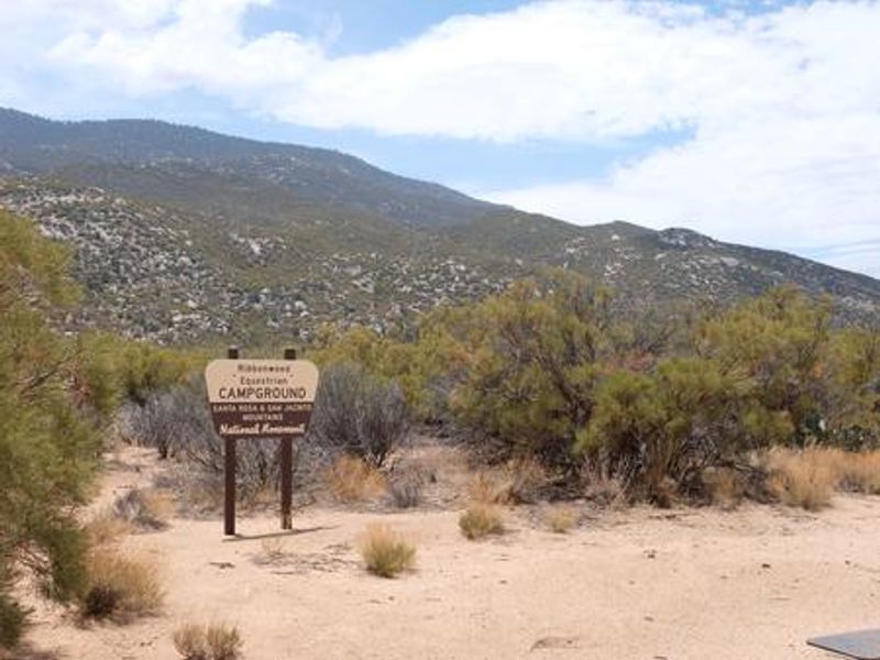 Ribbonwood Equestrian Campground Entrance