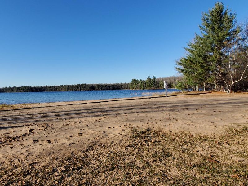 Beach Area located at Colwell Lake