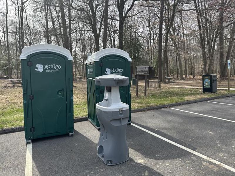 There is a water issue in the Holly and Laurel Picnic Areas.   Porta johns and a water station are available to Holly Picnic and Laurel Picnic permit holders