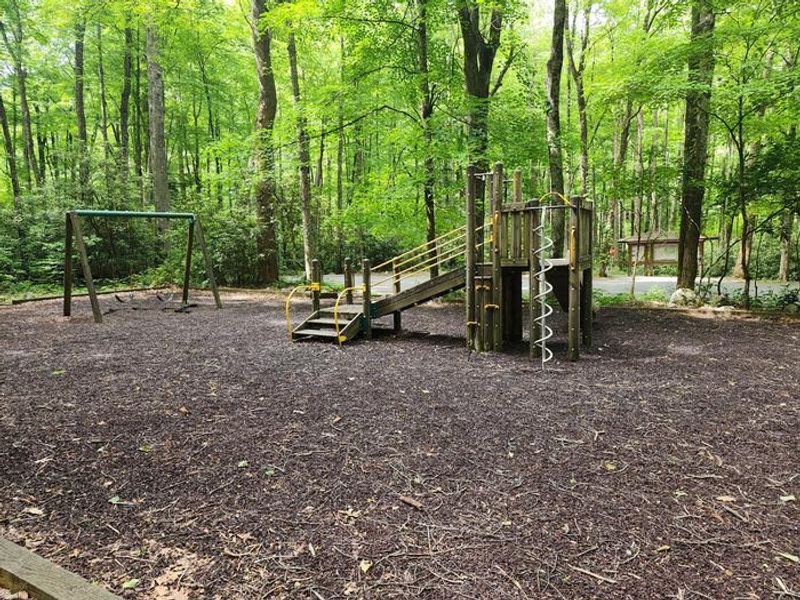 Playground located in Rock Creek Day Use Area.