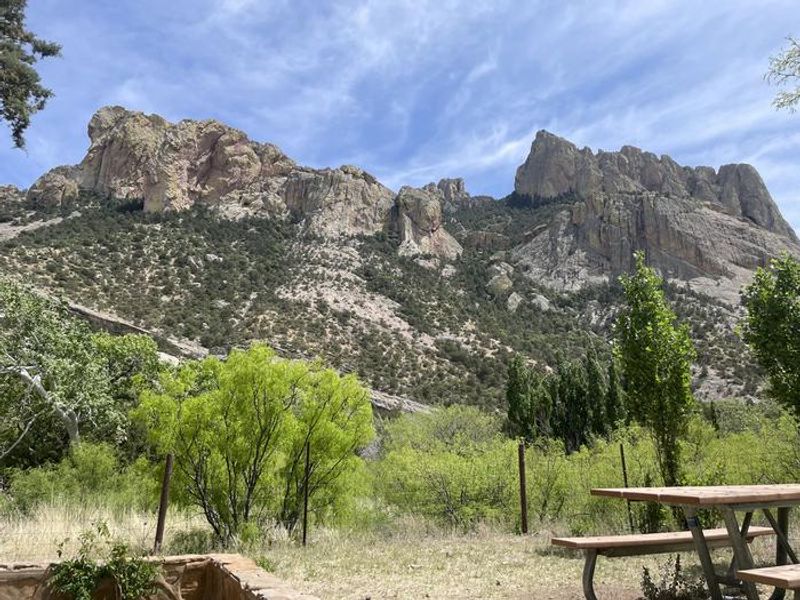 Portal CCC House, back patio view.