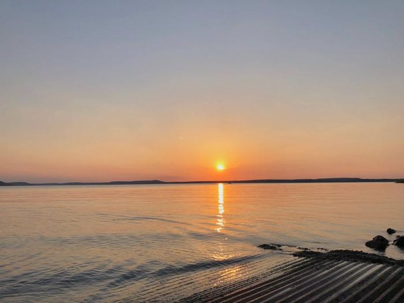Sunset over Lake Eufaula