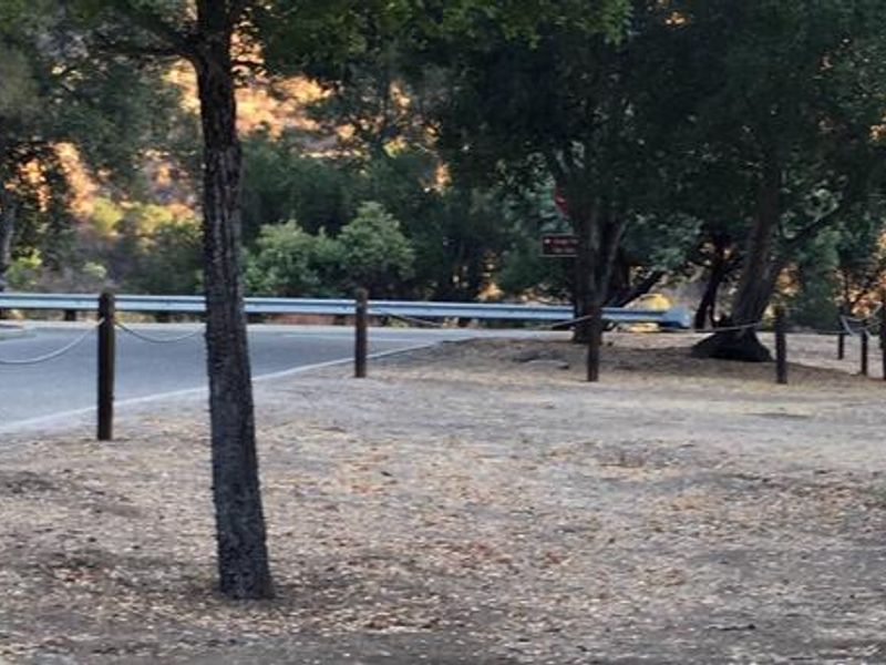 Entrance sign to Arroyo Seco Main Campground