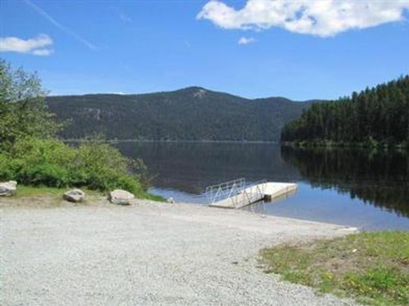 Tally Lake Boat Launch and dock