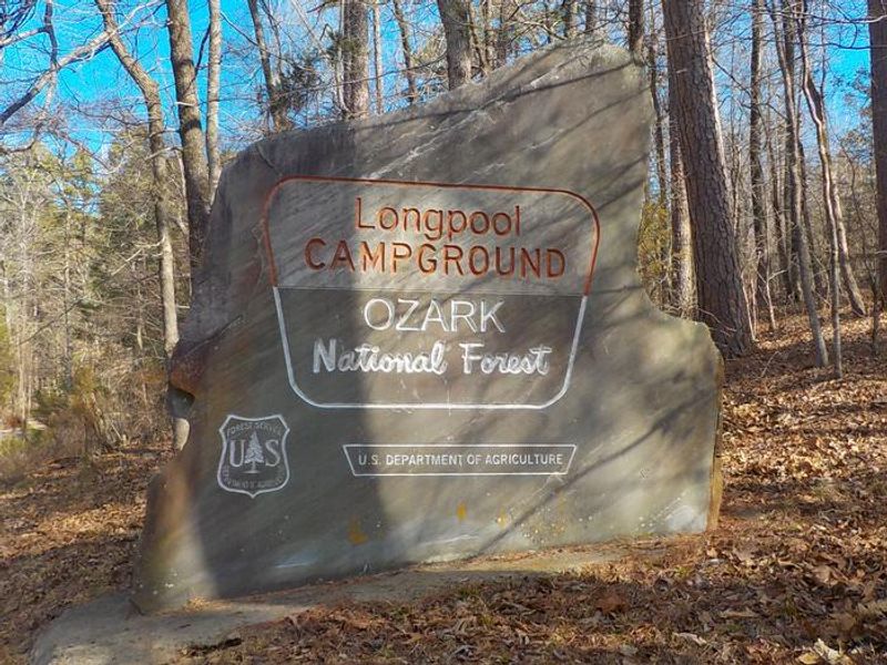 Entrance Sign for Long Pool Recreation Area