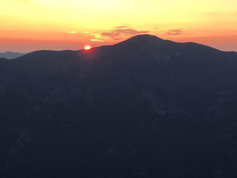 Sunrise from the lookout