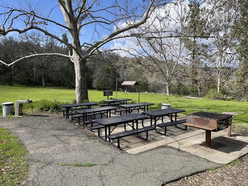 reservable shelter at Overlook