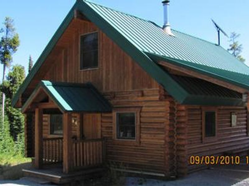 gordon reese cabin in the summer