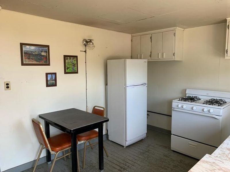 Inside view of kitchen area