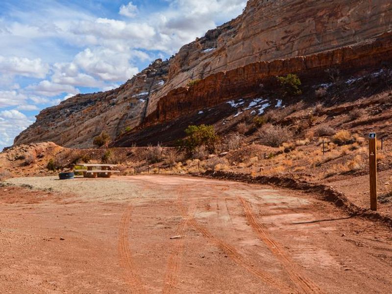 Campsite 4 at the Townsite.