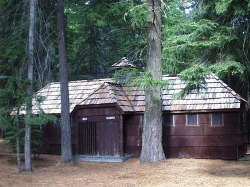 Historic 20 seat outhouse.