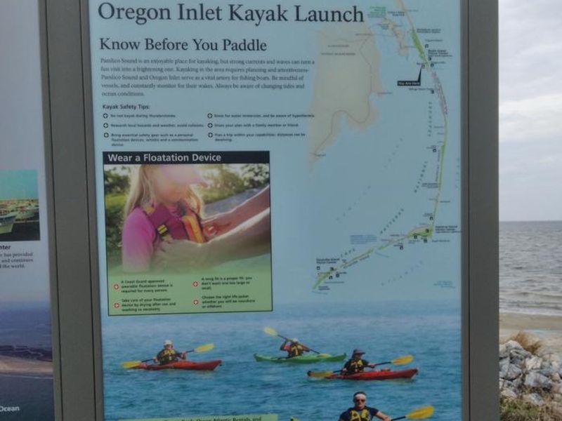 Kayak Launch at Oregon Inlet