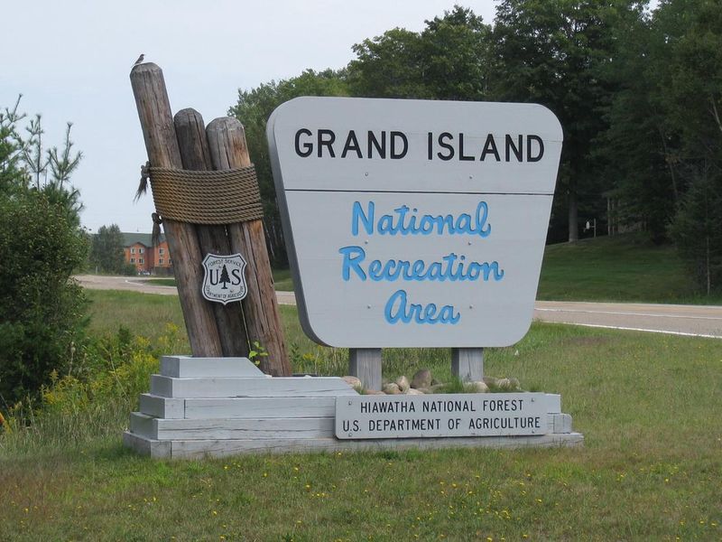 Entrance Sign along Hwy 28