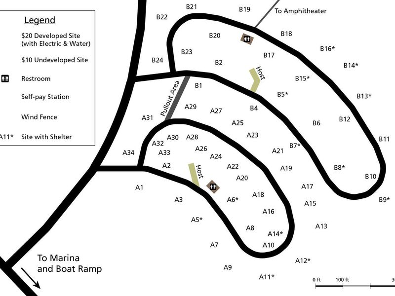 Horseshoe Bend is one of the most popular, and more accessible, campgrounds at the park.