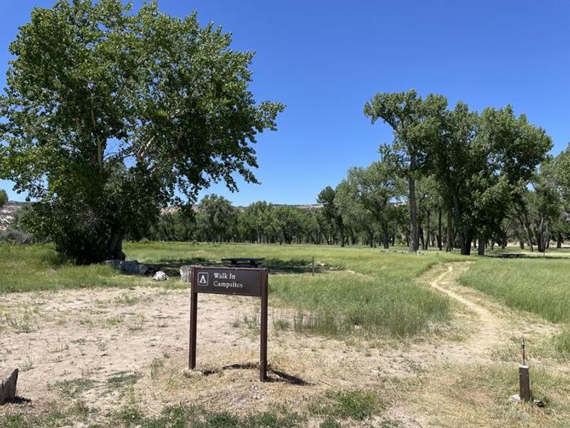 A photo of facility Deerlodge Park Campground with No Amenities Shown