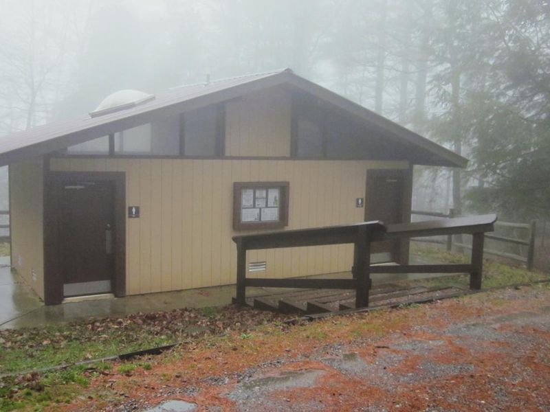 Lower Loop Restrooms.  No hot water, no showers